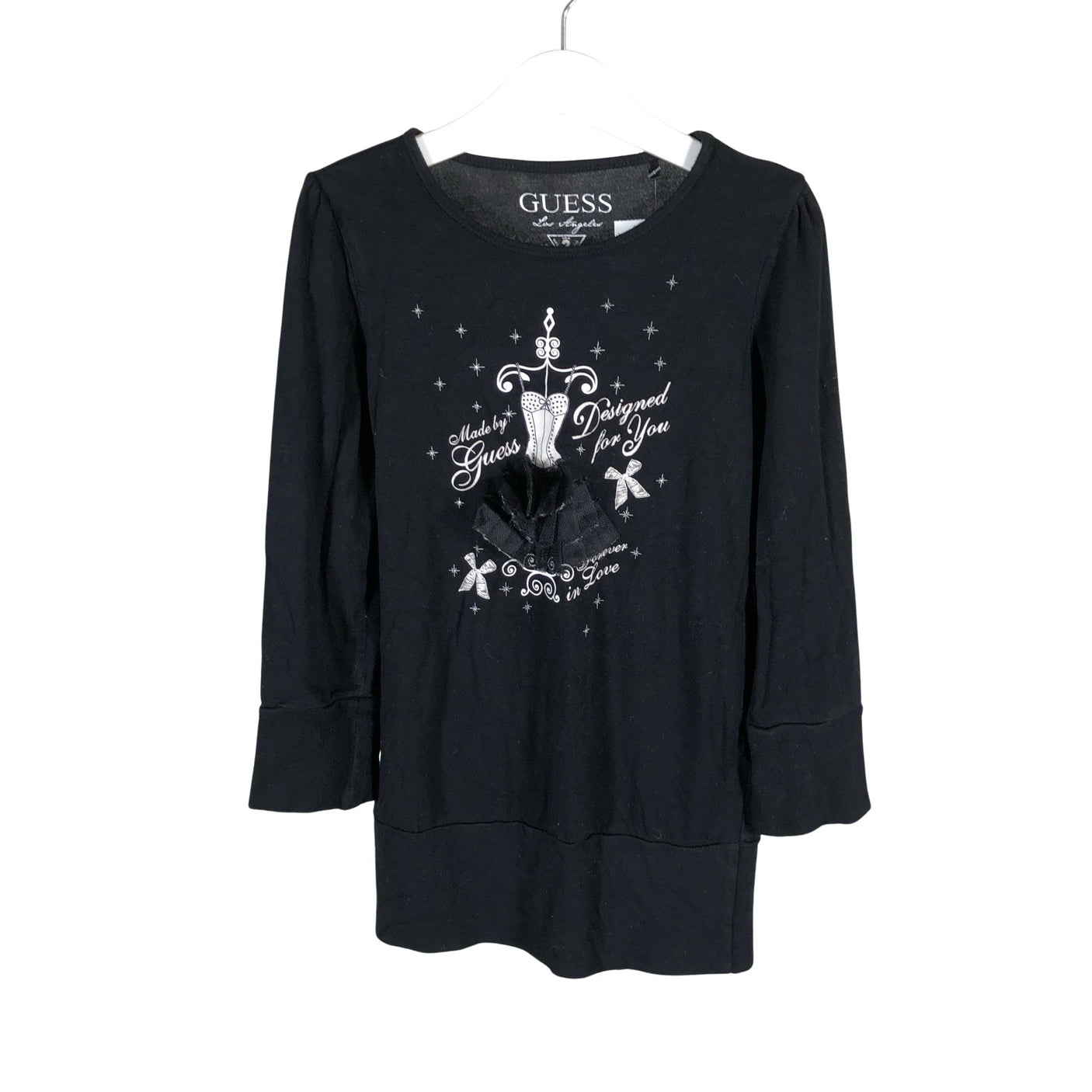 Unisex Guess - Tricot shirt, size 110 - 116 - Black (1)