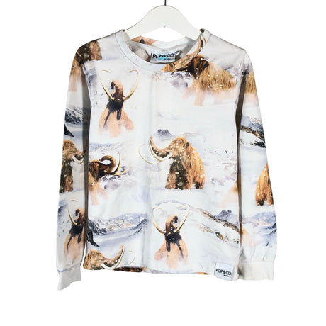 Unisex Pop & Co Helsinki - Tricot shirt, size 134 - 140 - White ()