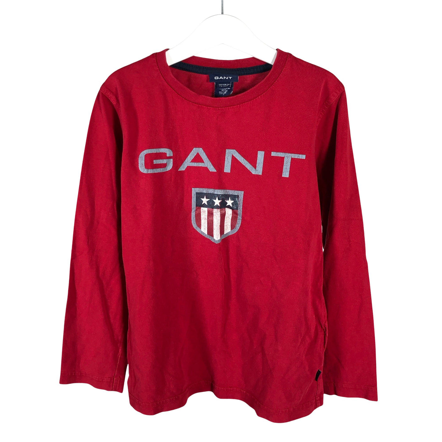 Unisex Gant - Tricot shirt, size 122 - 128 - Red (1)