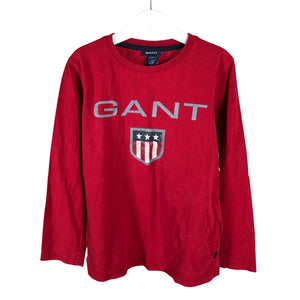 Unisex Gant - Tricot shirt, size 122 - 128 - Red (1)