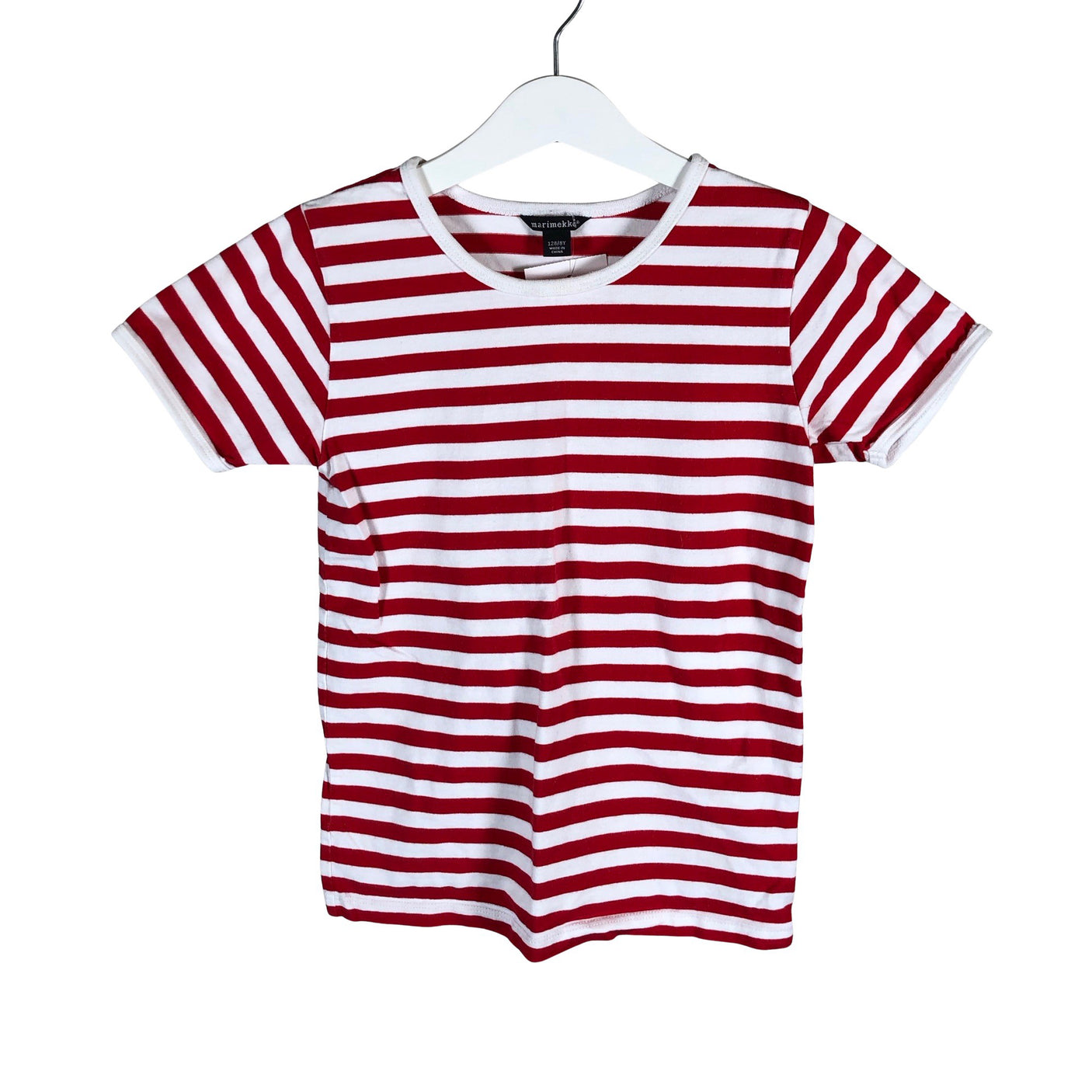 Unisex Marimekko - Tricot shirt, size 122 - 128 - Red (1)