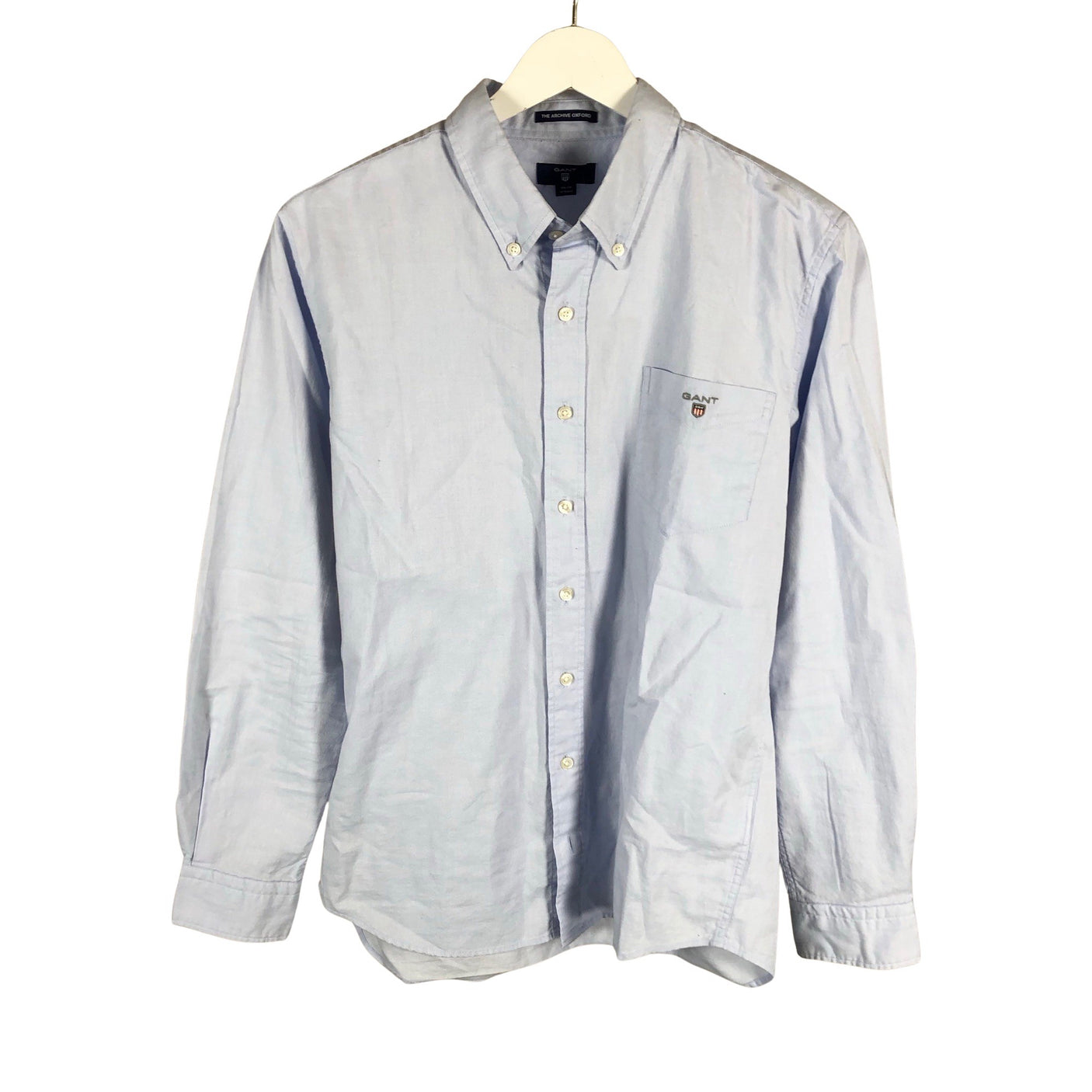 Unisex Gant - Collared shirt, size 164 - 170 - Light blue (1)