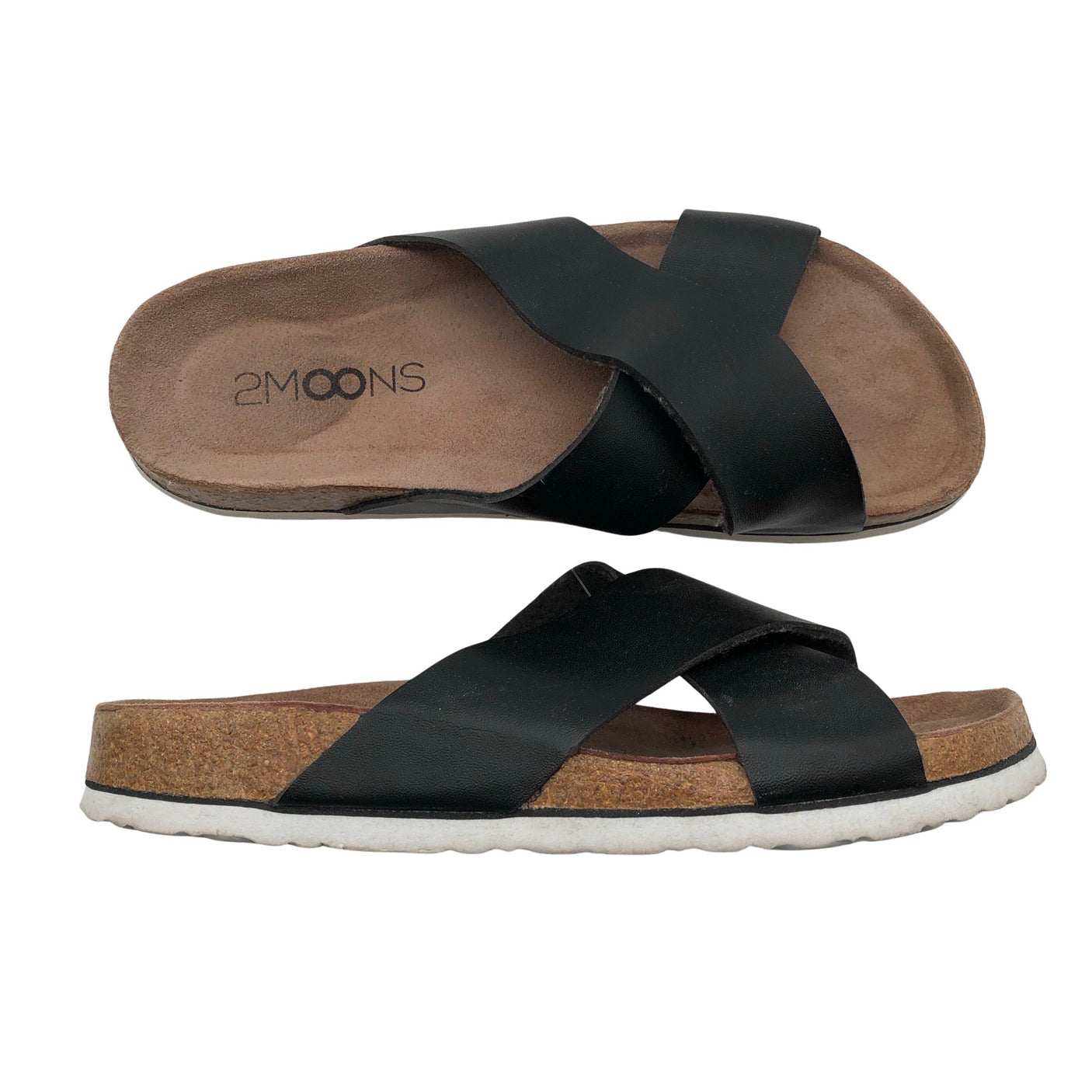 Unisex 2Moons - Sandals, size 38 - Black (1)