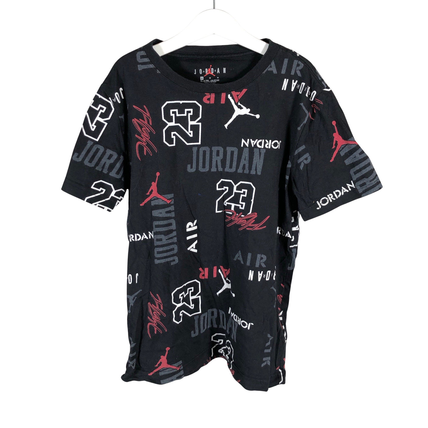 Unisex Jordan (Nike) - T-shirt, size 146 - 152 - Black (1)