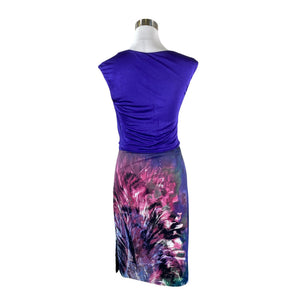 Unisex Karen Millen - Sheath dress, size 40 - Violet (3)