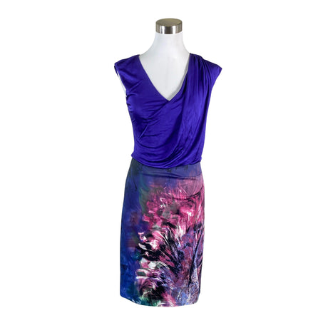 Unisex Karen Millen - Sheath dress, size 40 - Violet ()