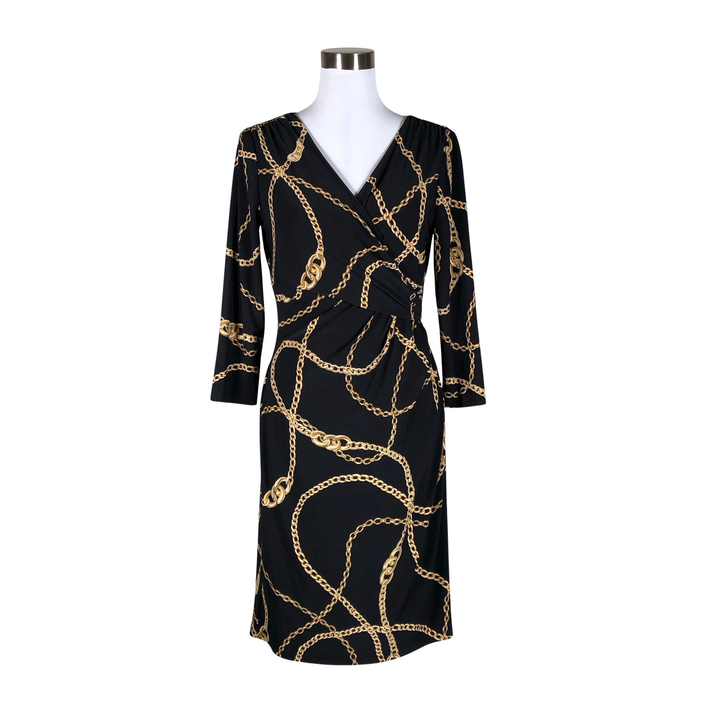 Unisex Lauren Ralph Lauren - Tricot dress, size 40 - Black (1)