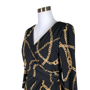 Unisex Lauren Ralph Lauren - Tricot dress, size 40 - Black (3)