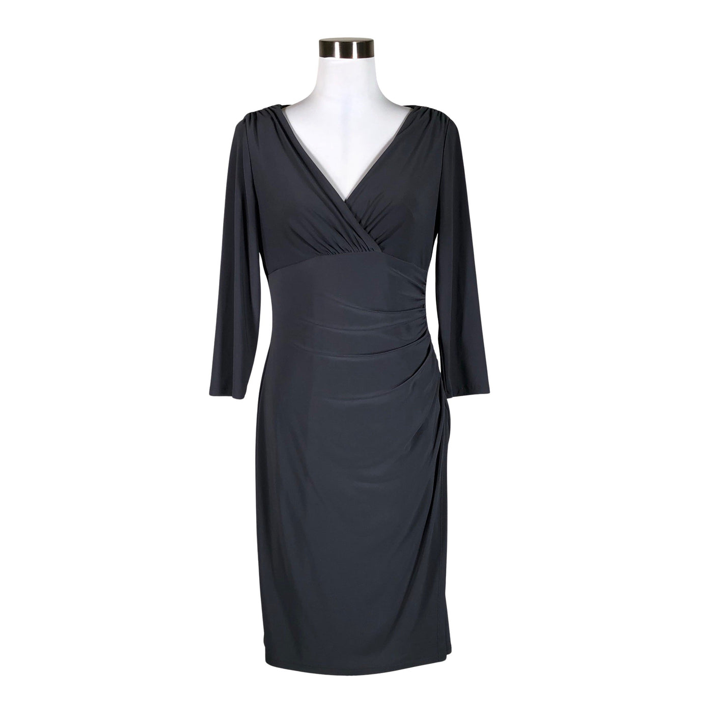 Unisex Lauren Ralph Lauren - Tricot dress, size 40 - Gray (1)