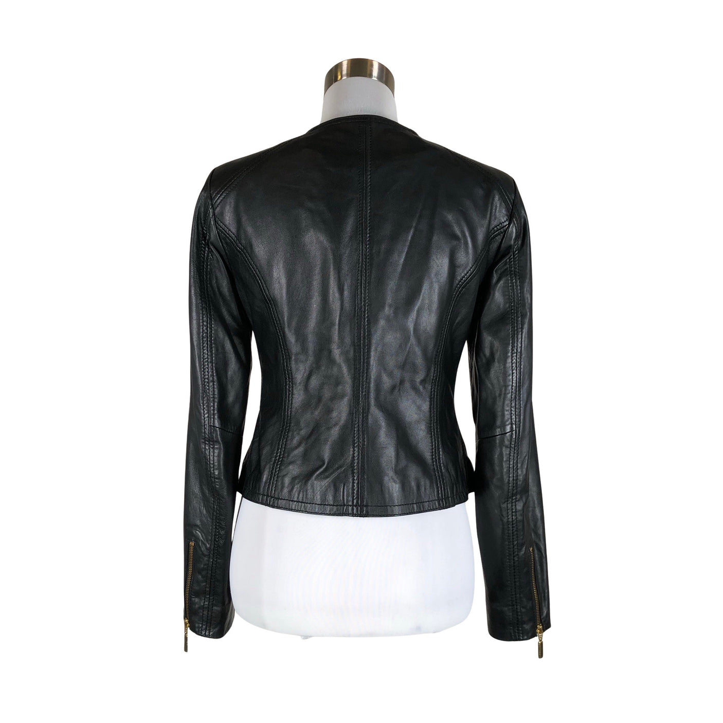 Unisex Andiata - Leather jacket, size 38 - Black (2)