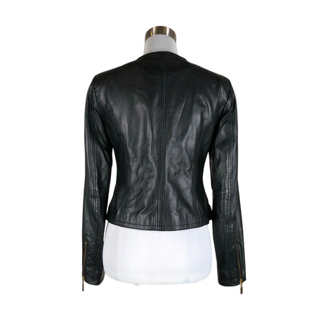 Unisex Andiata - Leather jacket, size 38 - Black (2)