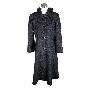 Unisex Cinzia Rocca - Wool coat, size 40 - Black (1)