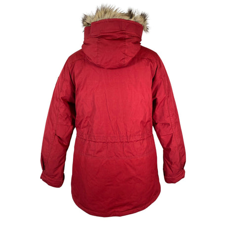 Unisex Fjällräven - Down jacket, size 42 - Wine red (2)