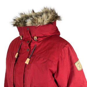 Unisex Fjällräven - Down jacket, size 42 - Wine red (3)