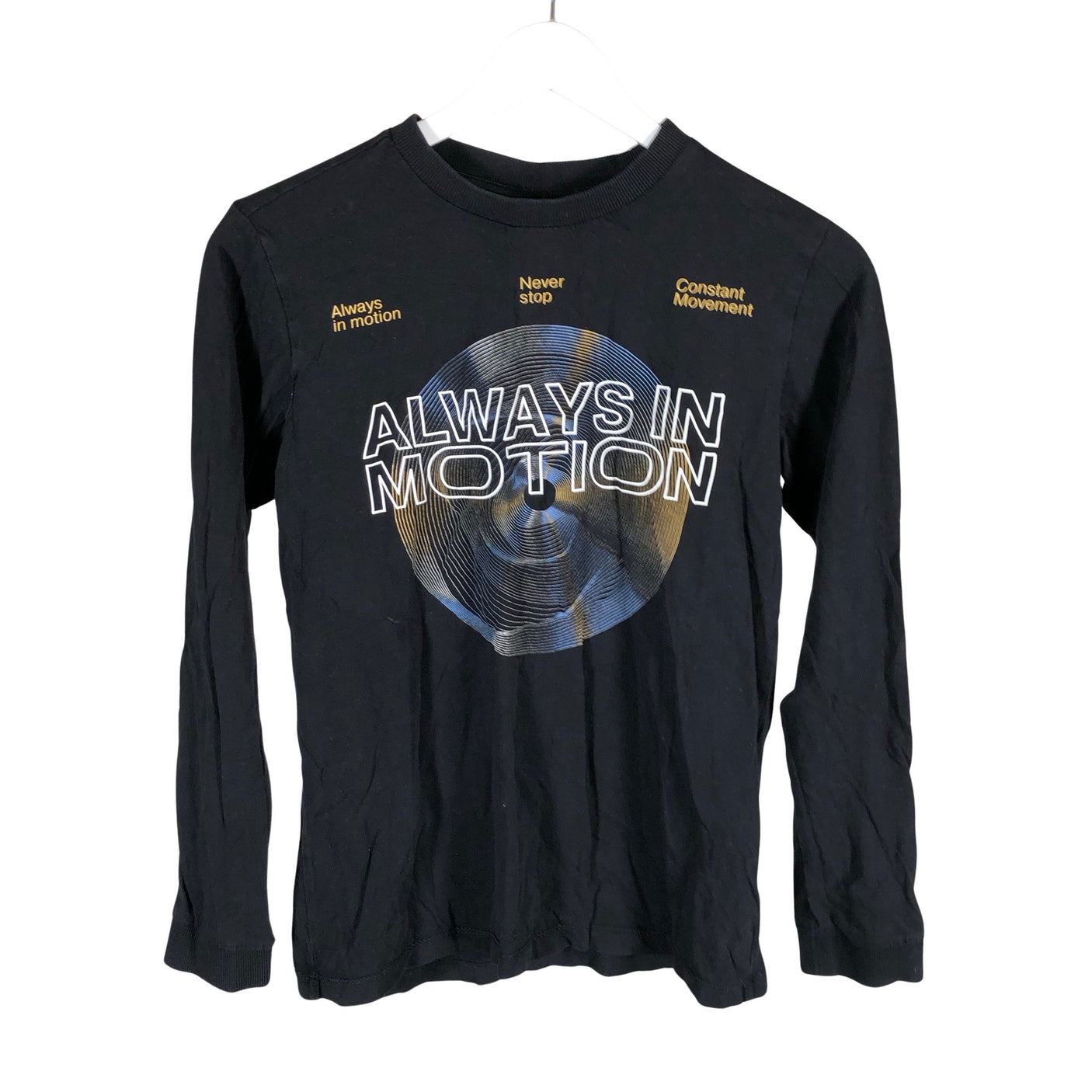 Unisex s.Oliver - Tricot shirt, size 158 - 164 - Black (1)