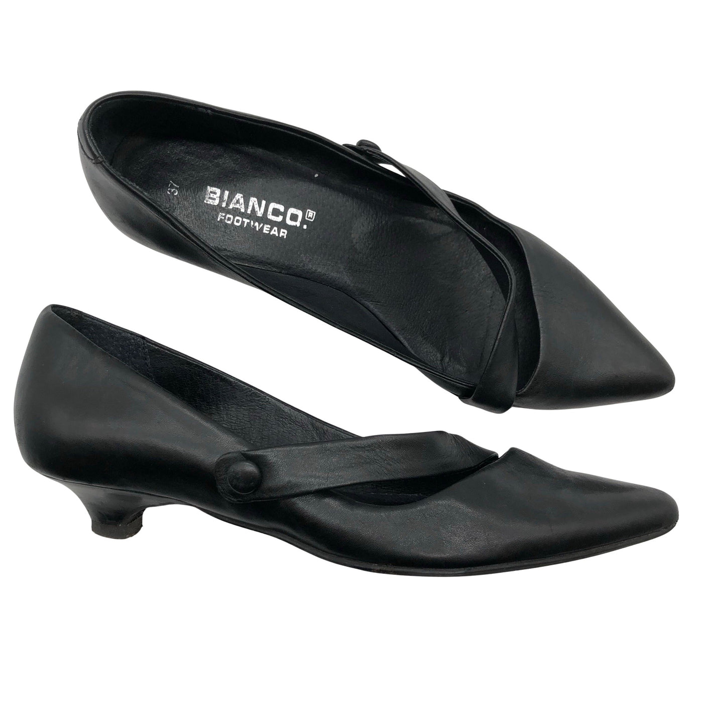 Unisex Bianco - High heels, size 37 - Black (1)