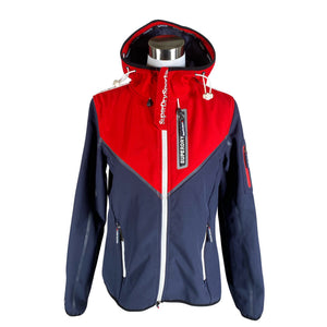 Unisex Superdry - Soft shell jacket, size 40 - Blue (1)