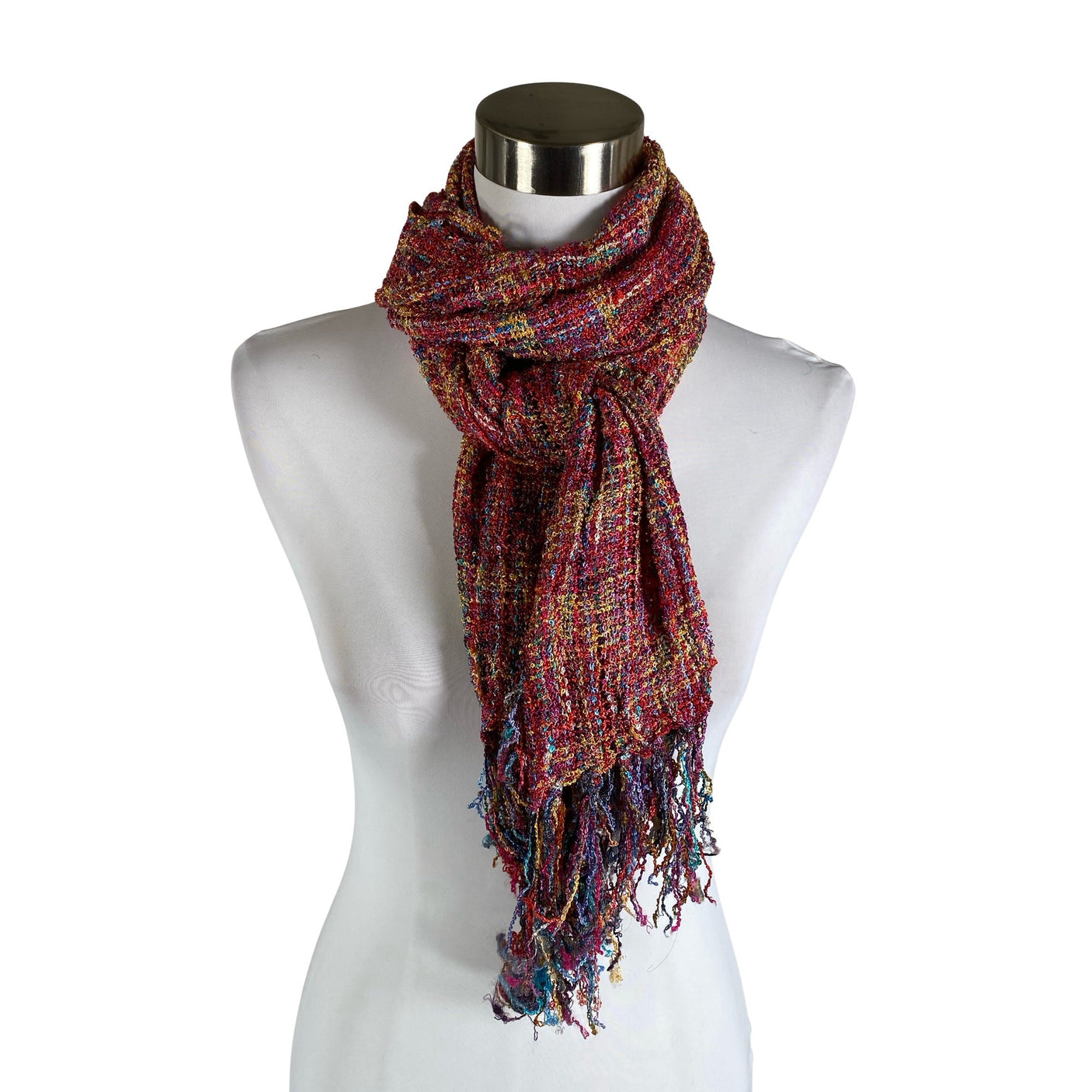 Unisex Mucros Weavers - Scarf, size Maxi - Red (1)