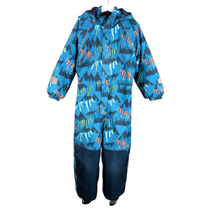 Unisex Motion Wear - Winter overall, size 122 - 128 - Blue (1)