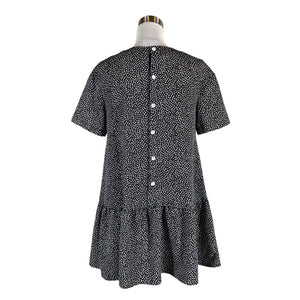 Unisex Tommy Jeans (Tommy Hilfiger) - Schiffon dress, size 36 - Black (2)