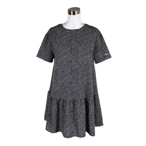 Unisex Tommy Jeans (Tommy Hilfiger) - Schiffon dress, size 36 - Black (1)