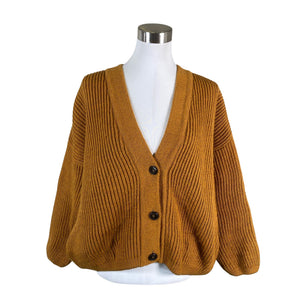 Unisex Voglia - Cardigan, size 38 - Brown (1)