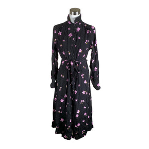 Unisex Selected - Schiffon dress, size 36 - Black (1)