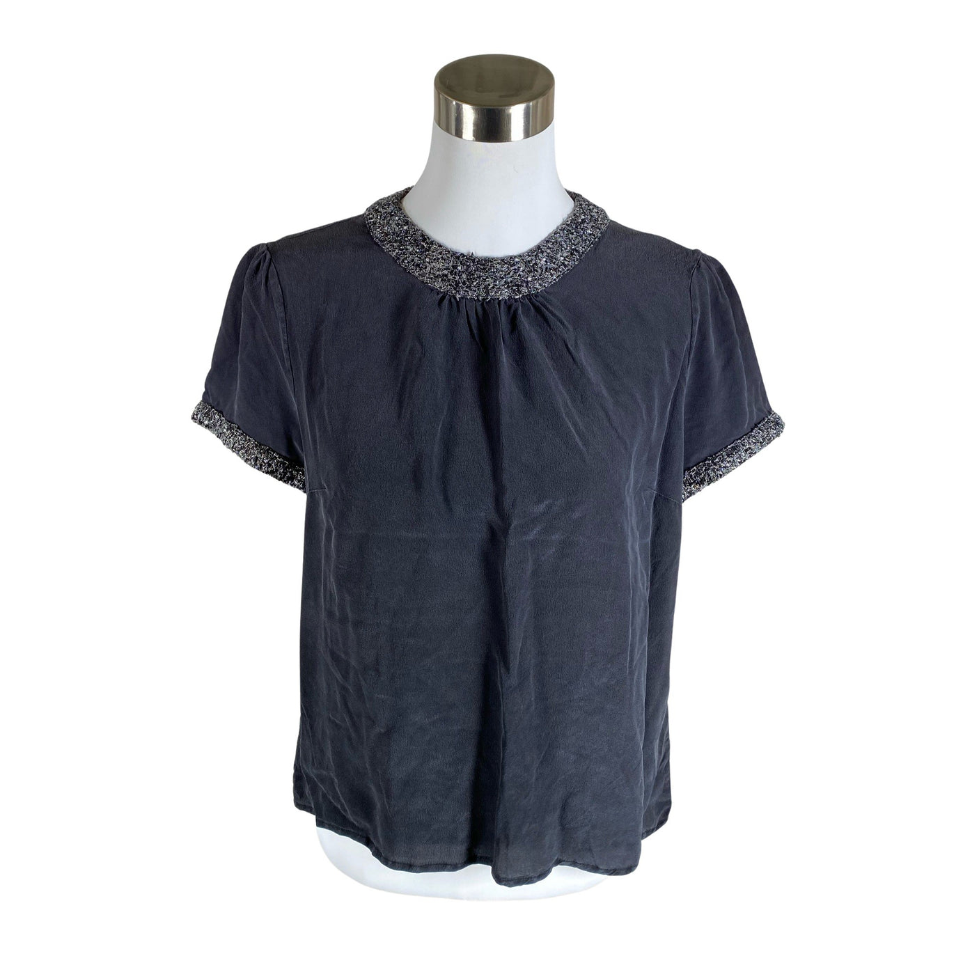 Unisex Perri Cutten - Short-sleeved blouse, size 38 - Gray (1)