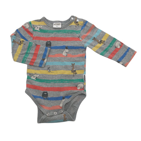 Unisex Martinex - Body, size 68 - 74 - Gray ()