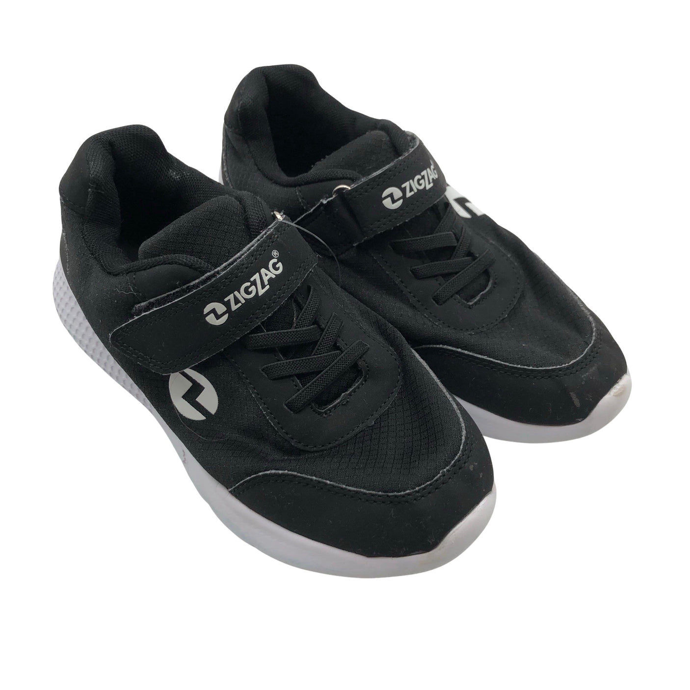 Unisex Zig Zag - Sneakers, size 35 - Black (2)