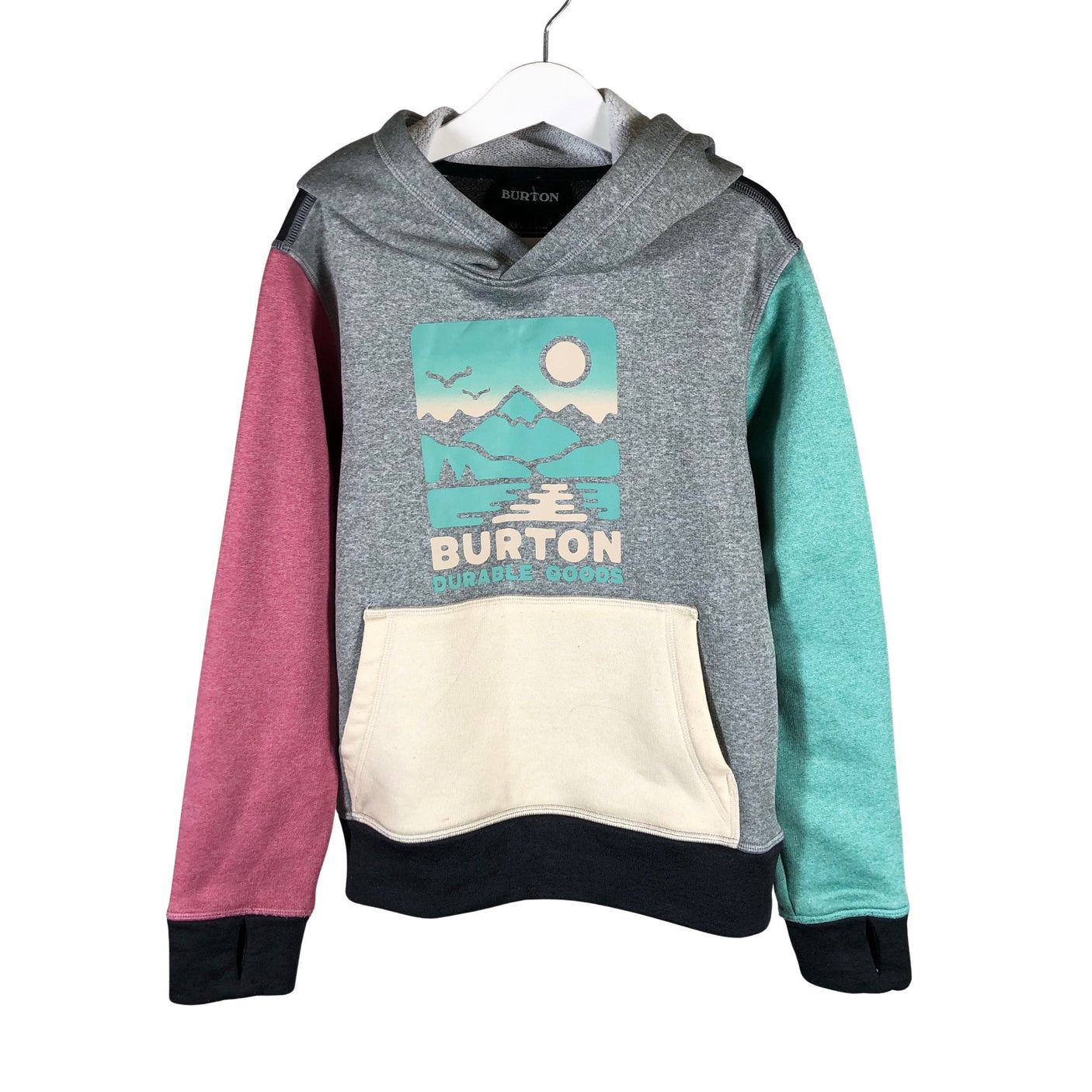 Unisex Burton - Fleece shirt, size 104 - 110 - Gray (1)