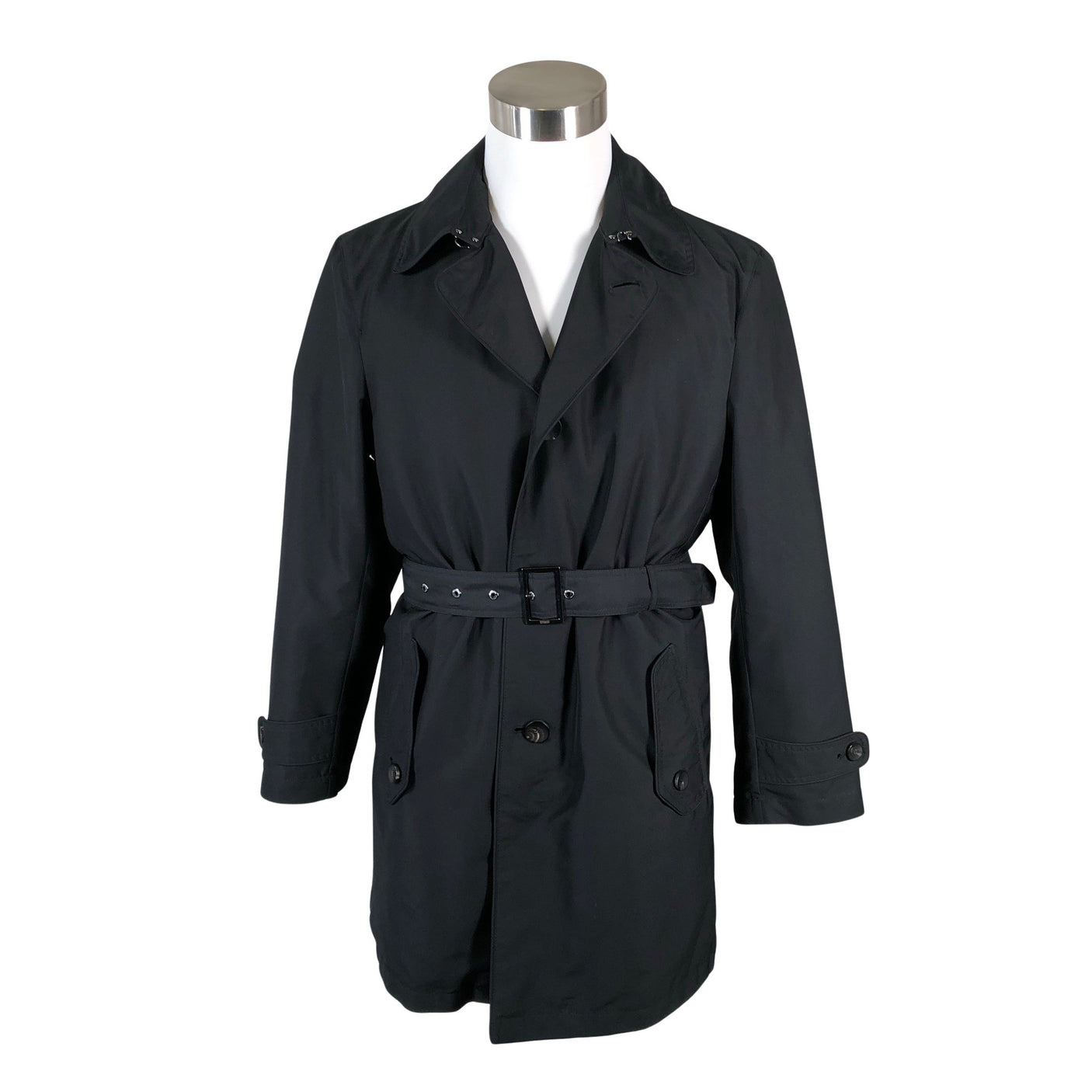 Unisex Armani Collezioni - Trench coat, size M - Black (1)