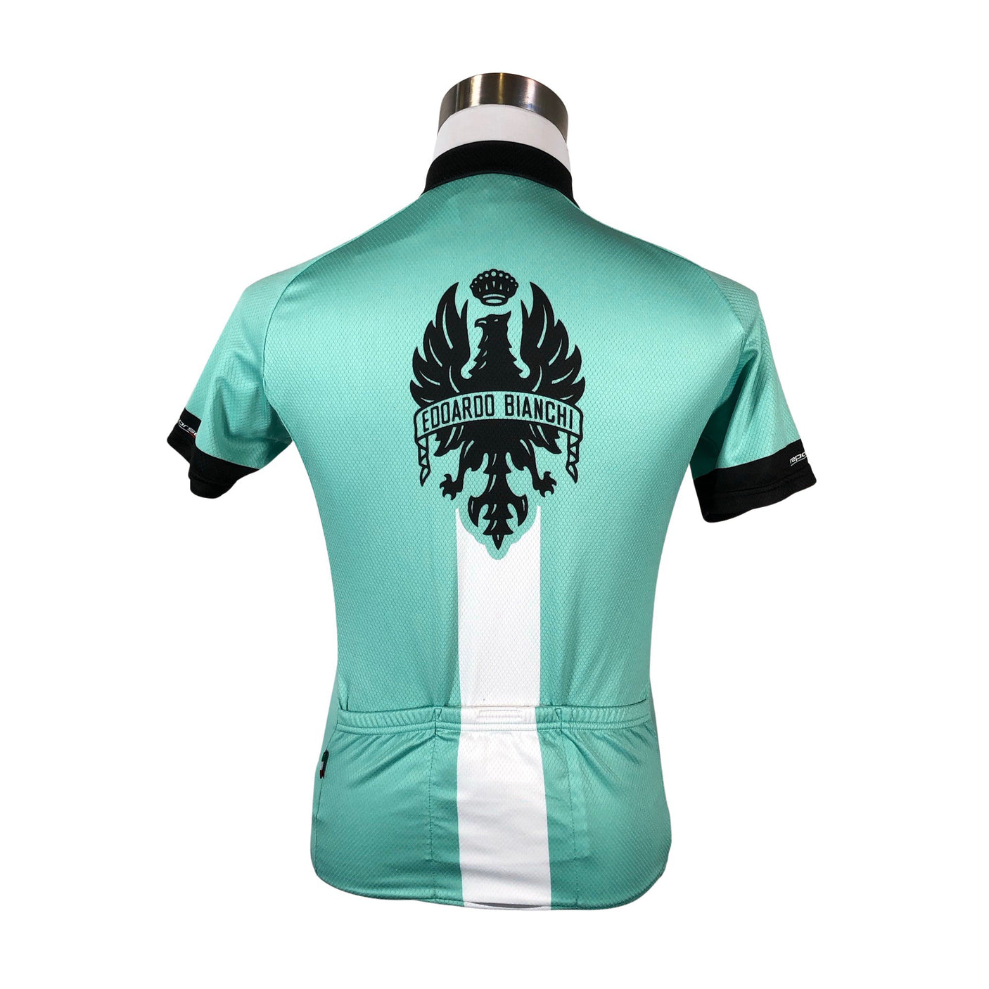 Unisex Bianchi Milano - Sports shirt, short sleeve, size M - Green (2)