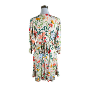 Unisex Part two - Schiffon dress, size 38 - Beige (2)