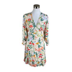 Unisex Part two - Schiffon dress, size 38 - Beige (1)