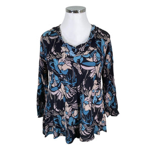 Unisex The Masai - Schiffon tunic, size 42 - Black (1)