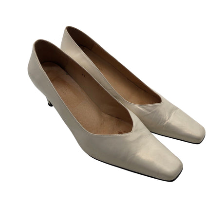 Unisex Global - High heels, size 41 - Natural white (2)