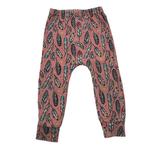 Unisex Fred & Noah - Tricot pants, size 80 - 86 - Light pink (1)