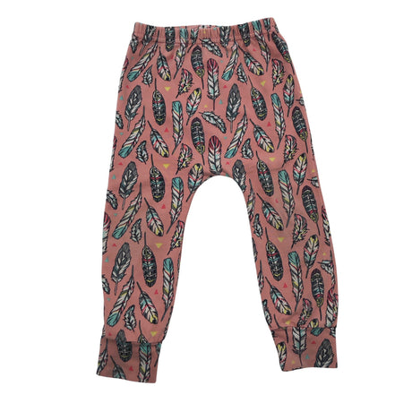 Unisex Fred & Noah - Tricot pants, size 80 - 86 - Light pink ()