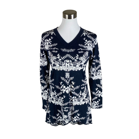 Unisex Free Quent - Knit tunic, size 38 - Blue ()
