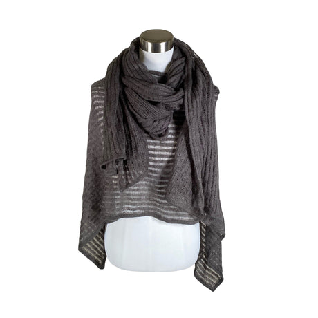 Unisex Your Face - Poncho, size One size - Gray ()