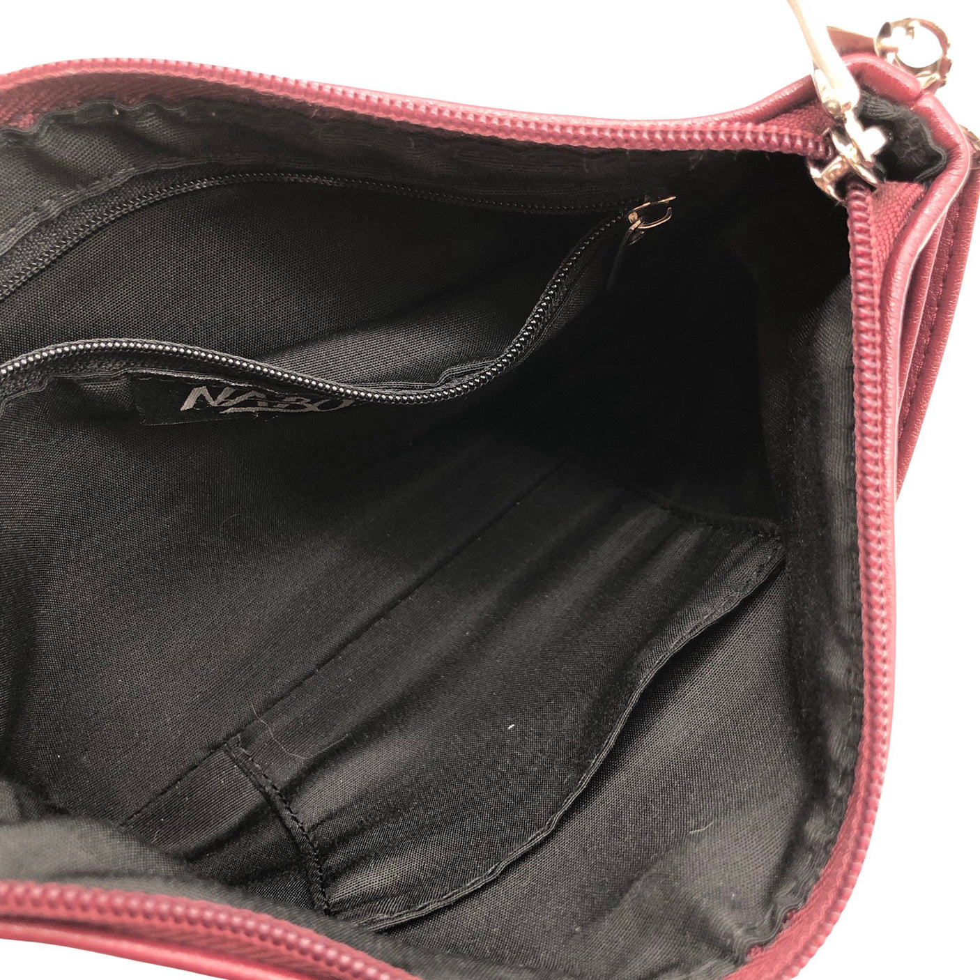 Unisex Nabo - Shoulder bag, size Mini - Wine red (2)