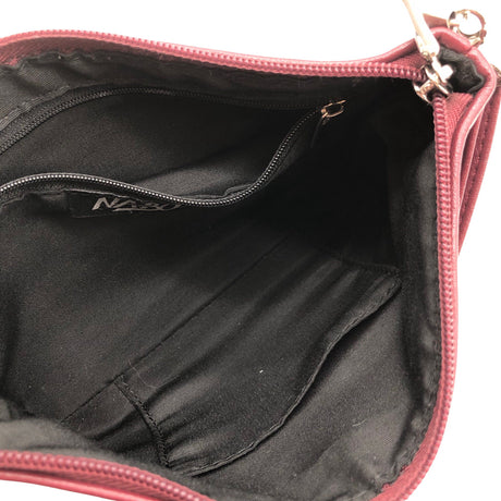 Unisex Nabo - Shoulder bag, size Mini - Wine red (2)