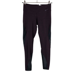 Unisex Nike - Sports tights, size 38 - Wine red (1)