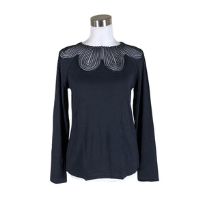 Unisex Taifun - Tricot shirt, size 38 - Blue (1)