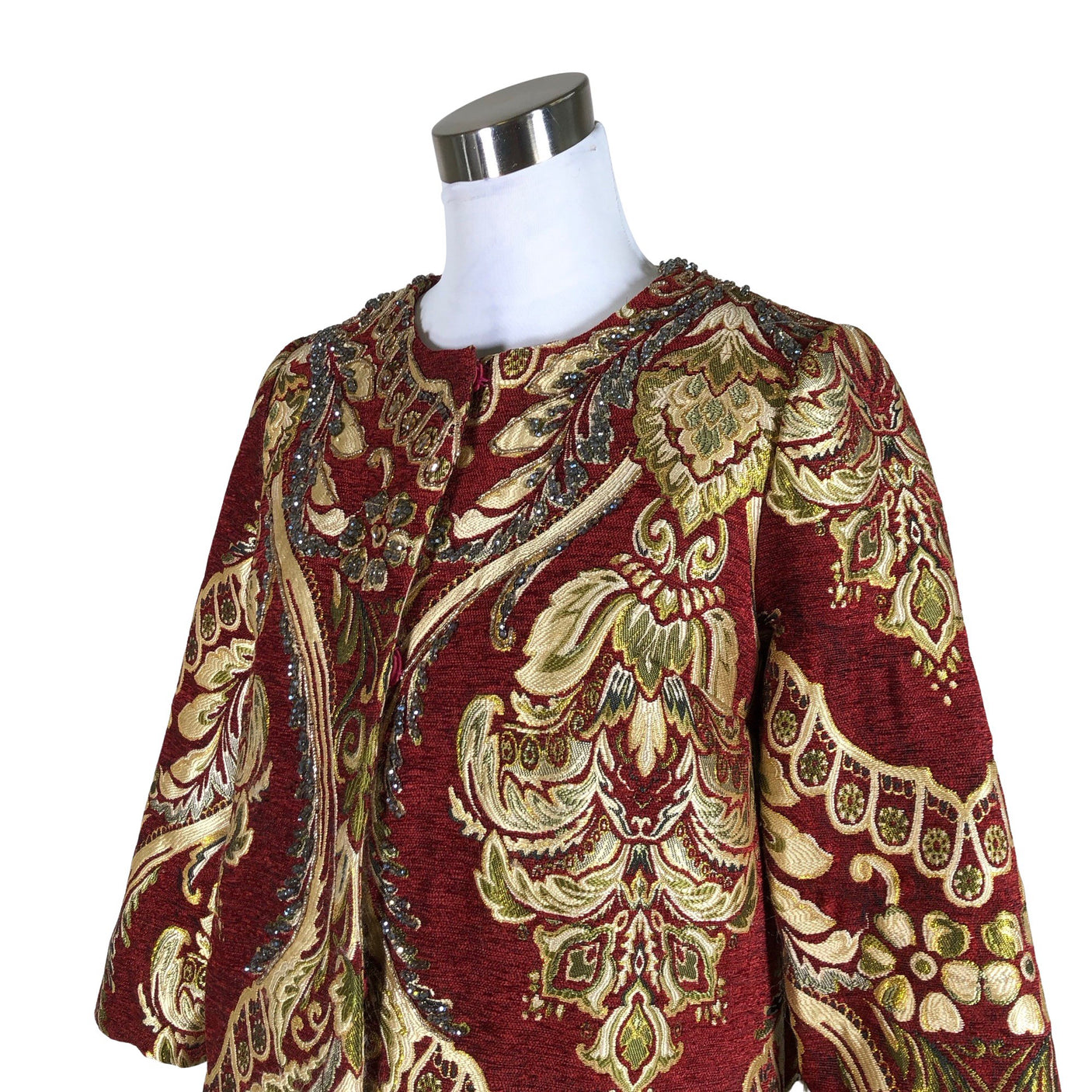 Unisex Lasaison - Dress jacket, size 40 - Wine red (3)