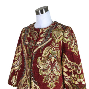 Unisex Lasaison - Dress jacket, size 40 - Wine red (3)