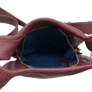 Unisex Lumi - Shoulder bag, size Mini - Wine red (2)