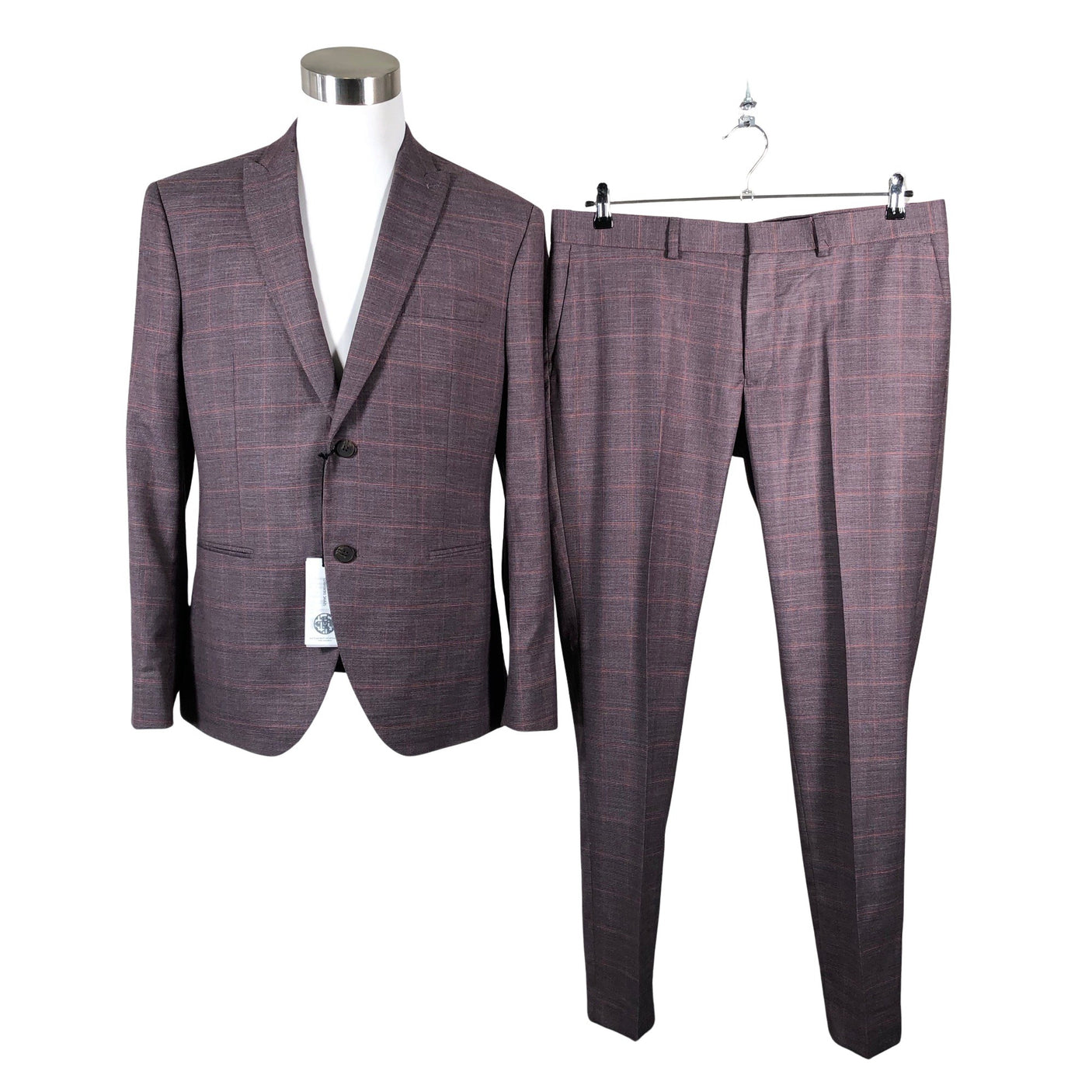 Unisex Isaac Dewhirst - Suit, size XXL - Brown (1)