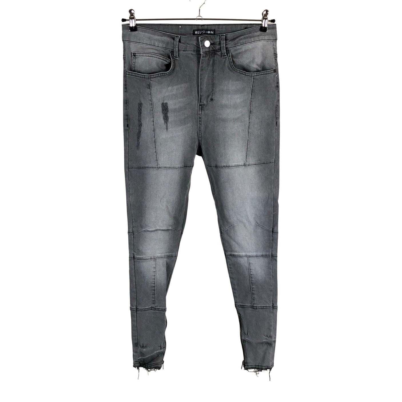 Unisex Religion - Jeans, size W34 - Gray (1)